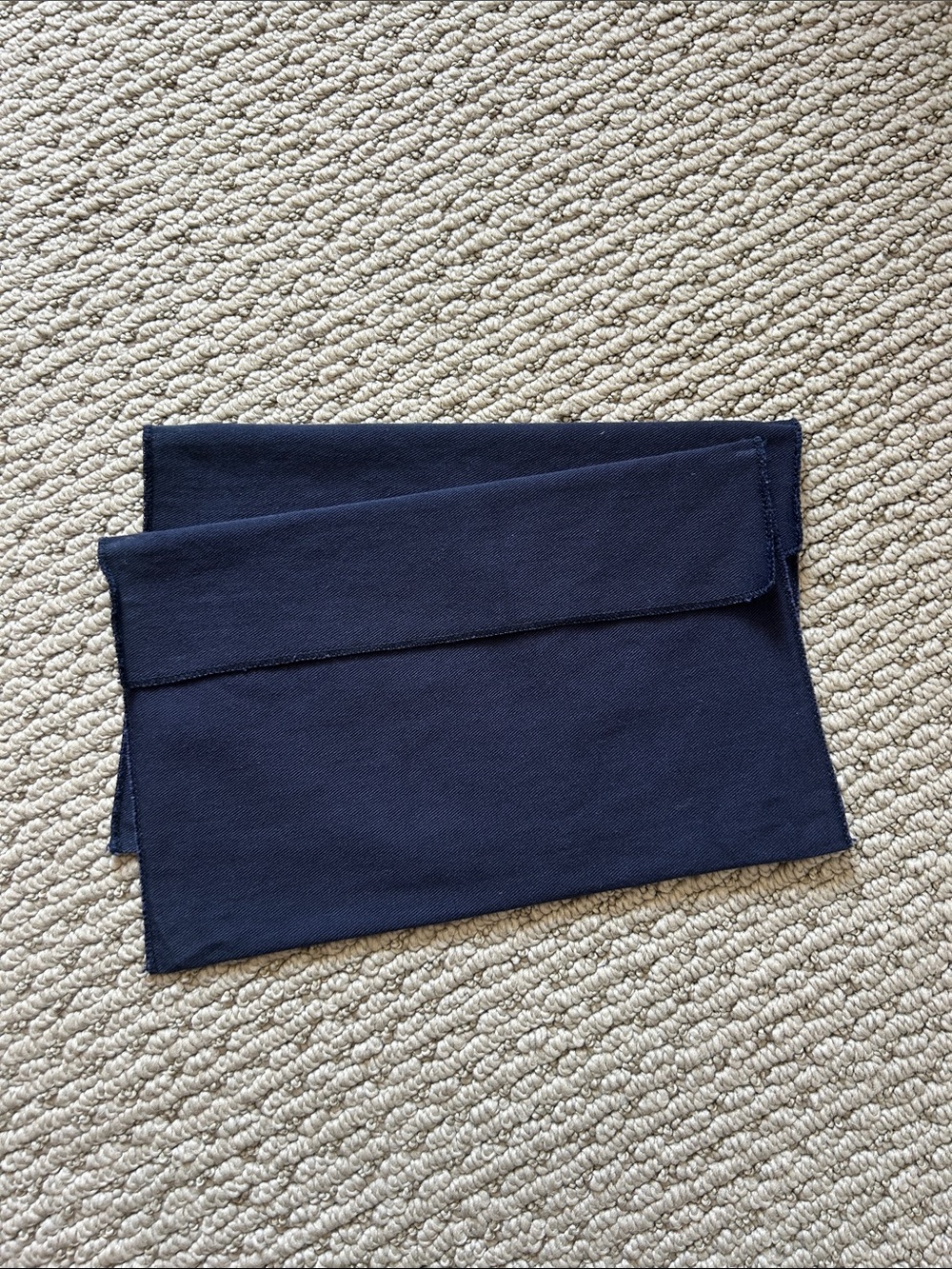 2 Ralph Lauren Navy Blue Wallet on Chain Cover / Envelope Dust Bags